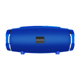 Radio design et enceinte Bluetooth bleue 2x3W FACESOUND