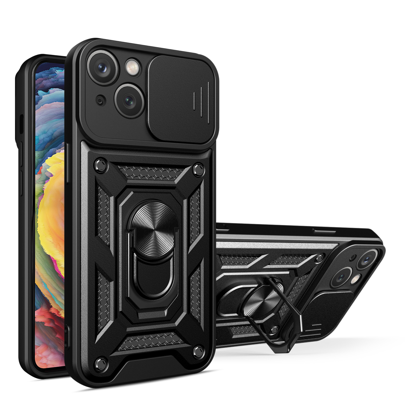 Coque CamShield iPhone 15 Pro avec protection appareil photo coulissante