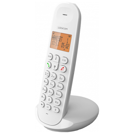 TELEPHONE SANS FIL - MAINS LIBRES ILOA 150 LOGICOM NOIR