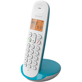 TELEPHONE SANS FIL - MAINS LIBRES ILOA 150 TAUPE LOGICOM