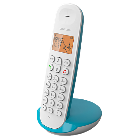 TELEPHONE SANS FIL - MAINS LIBRES ILOA 150 TAUPE LOGICOM