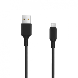 CHARGEUR MURAL + CABLE MICRO USB NOIR 2.4A