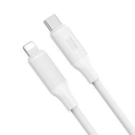 DATA CABLE LIGHTNING VERS TYPE C BLANC 27W FAST CHARGE
