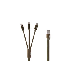 DATA CABLE 3 EN 1 TYPE C, LIGHTNING,MICRO USB  REMAX