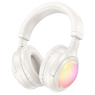 CASQUE SANS FIL HOCO + LED BLANC W48