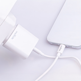 CHARGEUR USB +TYPE C 20W + CABLE C VERS C  MAXLIFE