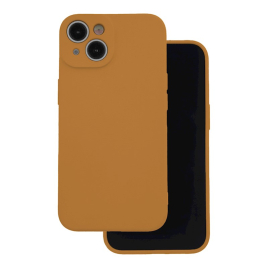 COQUE SILICONE POUR IPHONE 16 CARAMEL