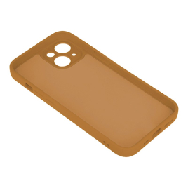 COQUE SILICONE POUR IPHONE 16 CARAMEL