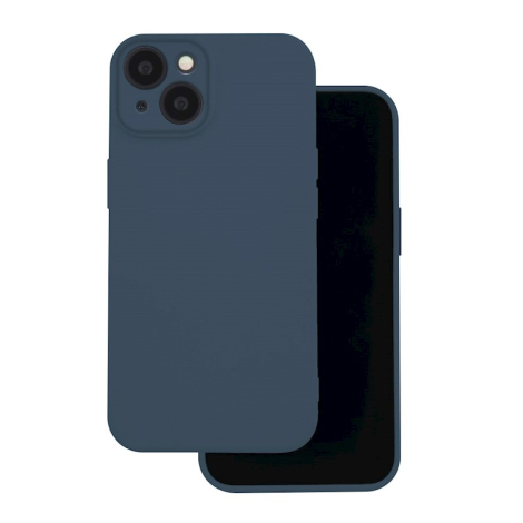 COQUE SILICONE POUR IPHONE 16 BLEU MARINE