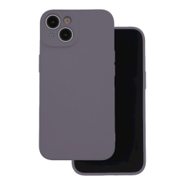 COQUE SILICONE POUR IPHONE 16 GRIS FONCE