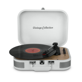 PLATINE DISQUE VINYLE RETRO + USB BLANC  MUSE MT201