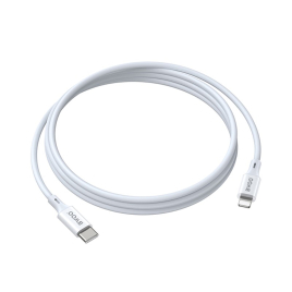 CABLE USB-C TO LIGHTNING 27W BWOO X283 BLANC