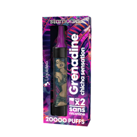 STARHOOKS CHICHA20000 PUFFS Grape + 2 PODS