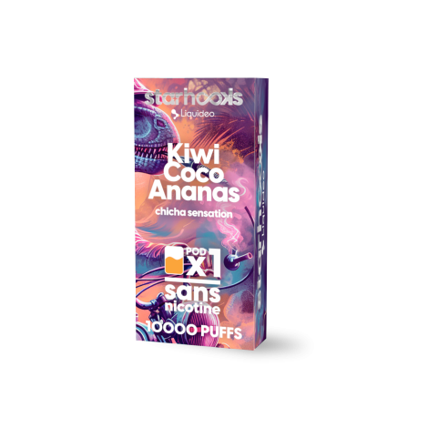 Recharge Pod Kiwi Coco Ananas 10K - Starhooks Liquideo