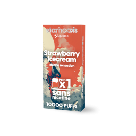 Recharge Pod Strawberry Ice Cream 10K - Starhooks Liquideo