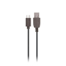 CHARGEUR + CABLE MICRO USB CHARGE RAPIDE 2.1A NOIR