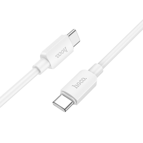 DATA CABLE TYPE C TO TYPE C CHARGE RAPIDE X96 HOCO BLANC