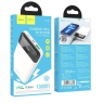 POWER BANK 10000MAH / FAST CHARGE 20W + ECRAN LCD  NOIR HOCO