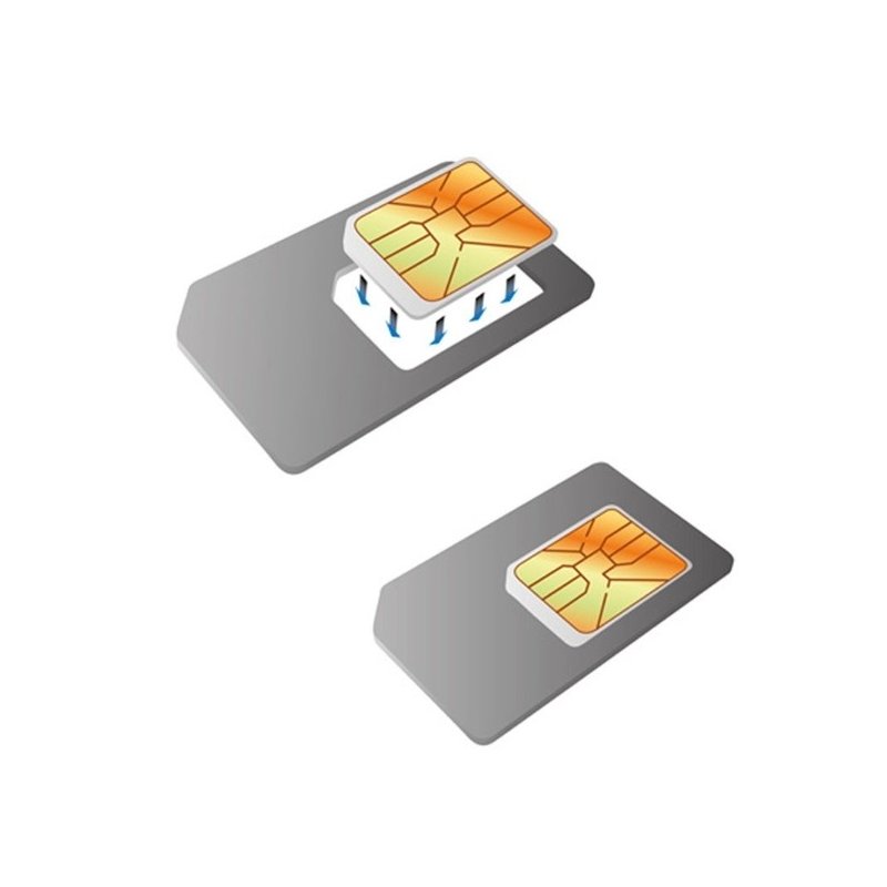 MOXIE Adaptateur pour carte SIM - Micro SIM - Nano SIM - Epingle d