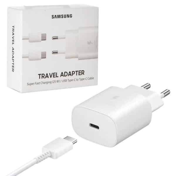 SAMSUNG SUPER FAST CHARGE 25W + CABLE TYPE C / TYPE C – Image 3
