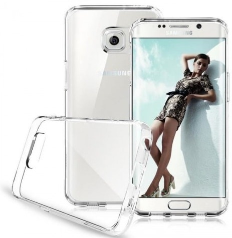 SILICONE ARRIERE TRANSPARENTE POUR SAMSUNG GALAXY S7 EDGE