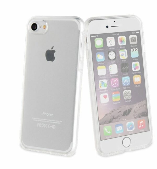 COQUE AVANT ARRIERE TRANSPARENTE CRYSTAL 3D POUR IPHONE 7