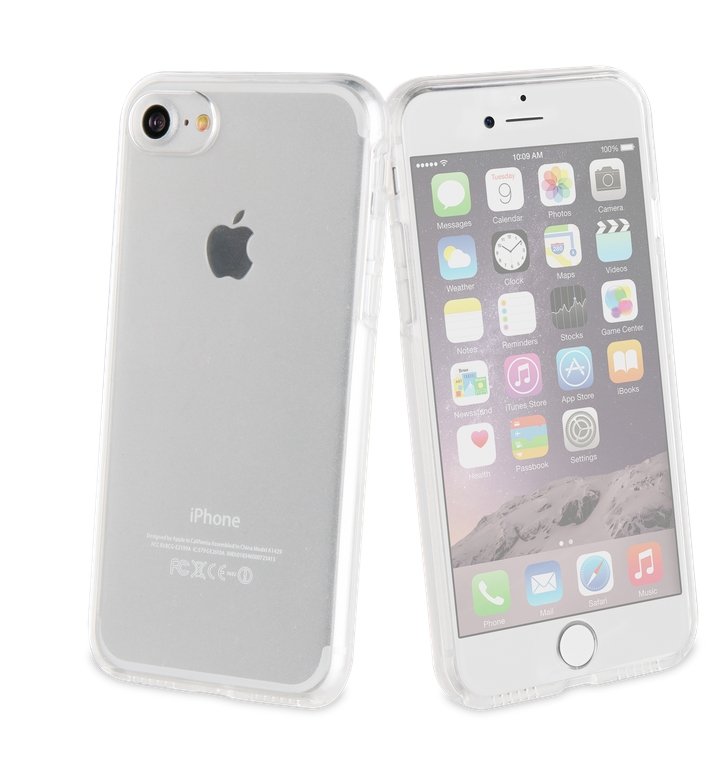 COQUE AVANT ARRIERE TRANSPARENTE CRYSTAL 3D POUR IPHONE 7
