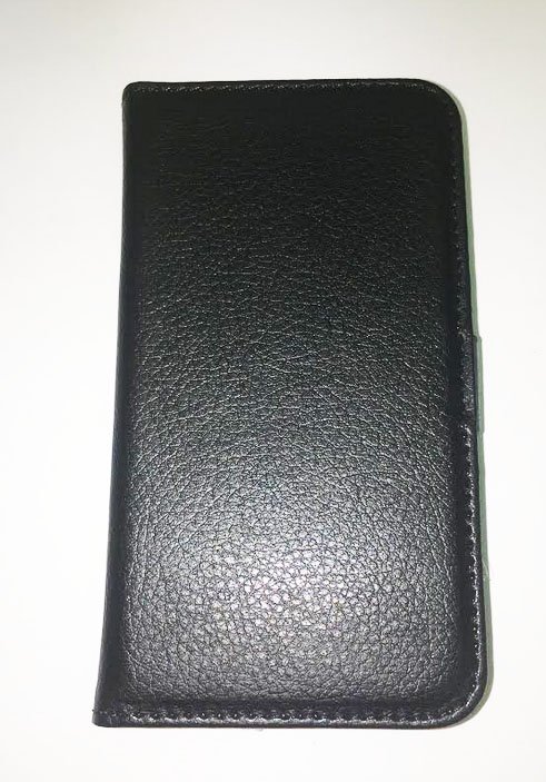 HOUSSE ETUI FOLIO NOIRE AVEC PORTE CARTE FASHION CASE POUR IPHONE 4 SOUS BOITE BLISTER