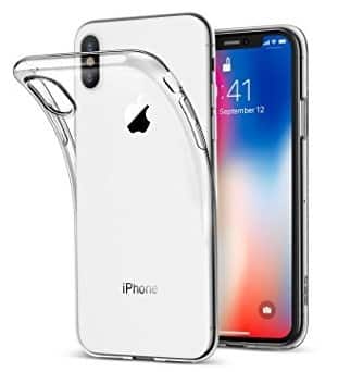 COQUE SILICONE SOUPLE TRANSPAPRENTE POUR IPHONE X