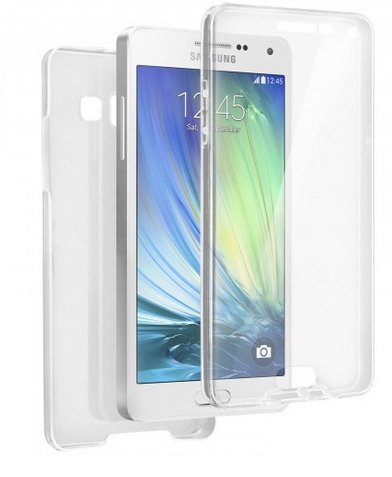 COQUE SAMSUNG GALAXY A3 2017 360 ° MOXIE TRANSPARENTE +FILM  VERRE TREMPE