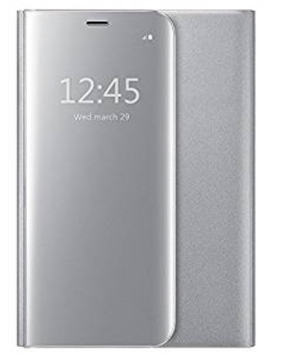 HOUSSE ETUI FOLIO IPHONE 7+/8+ CLEAR VIEW MOXIE MIROIR ARGENT