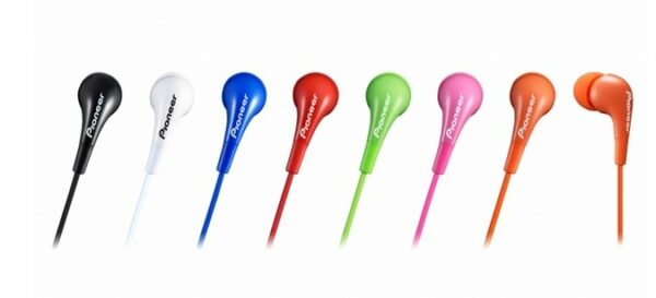ECOUTEURS PIONEER  INTRA AURICULAIRES SE-CL502 P  STEREO JACK 3,5 MM  ROSE