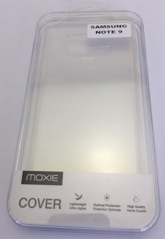 COQUE SAMSUNG GALAXY NOTE 9  PROTECTION TRANSPARENTE MOXIE