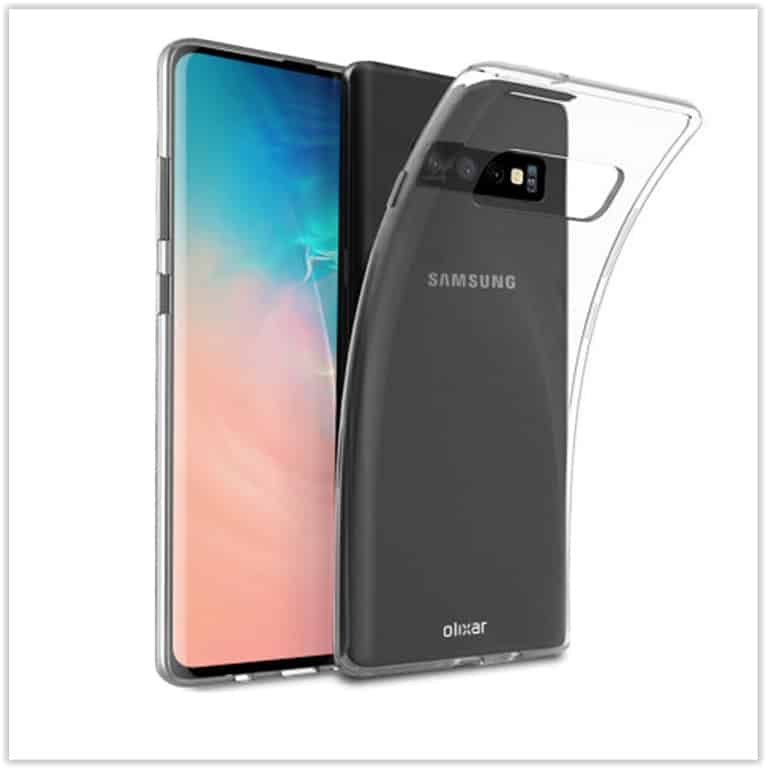 COQUE SILICONE SOUPLE  SAMSUNG GALAXY  S10 TRANSPARENTE