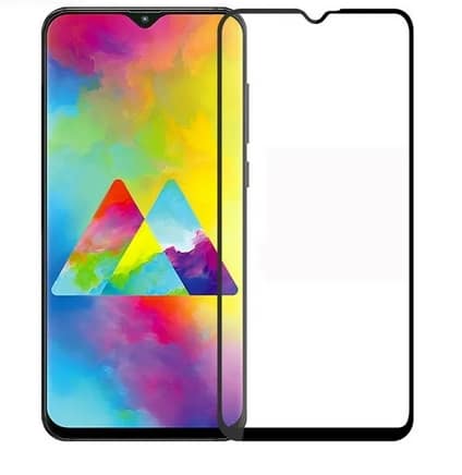FILM SAMSUNG GALAXY M20 VERRE TREMPE BORDS NOIRS