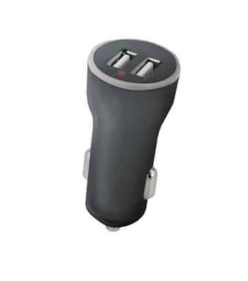 CHARGEUR  ALLUME CIGARE 2 USB 1,4 A SETTY NOIR