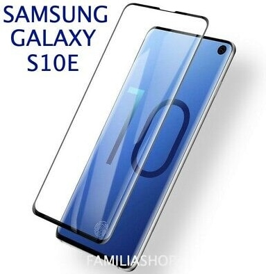 FILM SAMSUNG GALAXY S10 E VERRE TREMPE 5D 9 H BORDS NOIRS