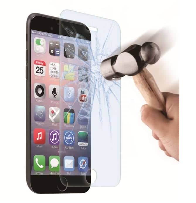 FILM IPHONE 7 PLUS / 8 PLUS  VERRE TREMPE PREMIUM 9H SOUS BLISTER