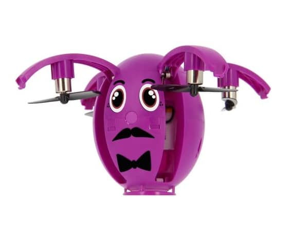 MINI DRONE ENFANT  BLUETOOTH EGG ONE PILOTAGE PAR SMARTPHONE ANDROID & IOS VIOLET