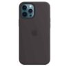 SILICONE IPHONE 12 PRO MAX 6.7P NOIRE