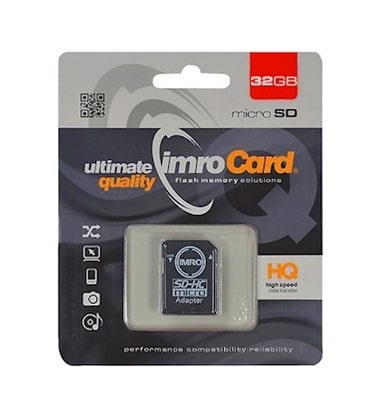 CARTE MEMOIRE IMRO 32G° + ADAPTATEUR