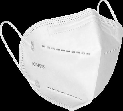 MASQUE KN95/FFP2 / BOITE DE 50 PIECES