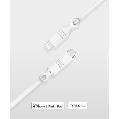 BIGBEN CABLE TYPE C LIGHNING 1.2 M 3A AGREE APPLE