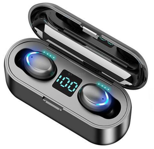 ECOUTEURS STEREO BLUETOOTH F9 + LCD