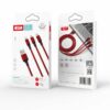 XO DATA CABLE IPHONE LIGHTNING NB156 NOIR FAST CHARGE