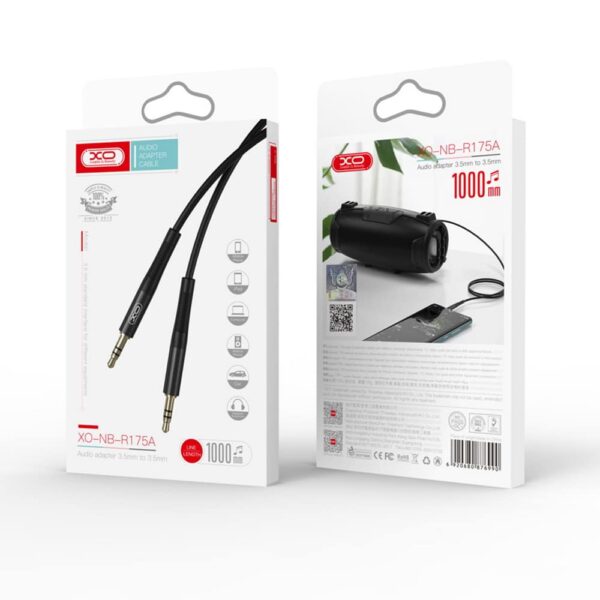 CABLE JACK / JACK 1 METRE XO NOIR 3.5MM