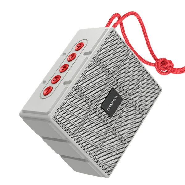 ENCEINTE BLUETOOTH BOROFONE BR16 SPORT GRISE