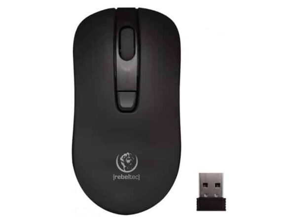SOURIS SANS FIL OPTICAL REBELTEC NOIRE