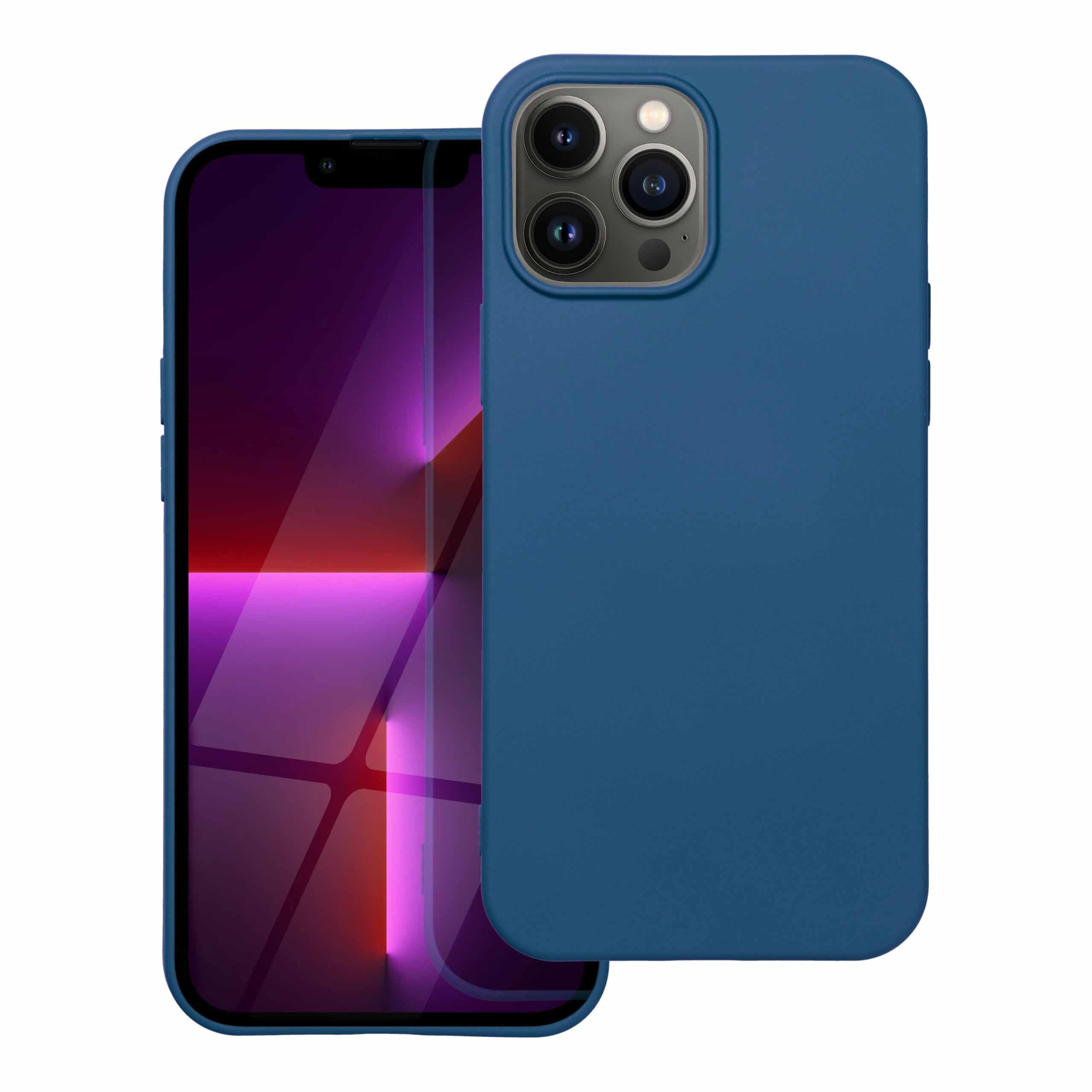 COQUE SILICONE LITE IPHONE 14 PRO MAX BLEUE