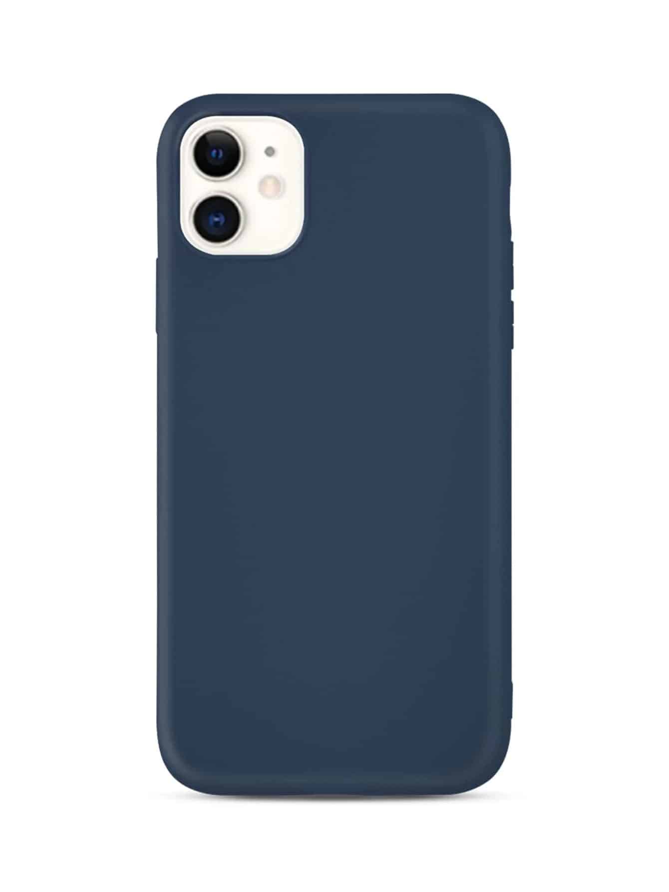 ETUI MATT TPU IPHONE 14 PLUS 6,7 BLEU